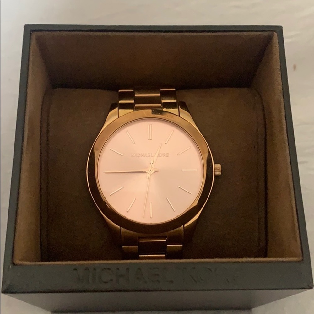 Michel Kors Rose Gold Watch